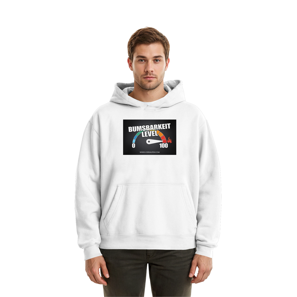 Bumsbarkeit LVL 100 - Fluffy Boxcut Hoodie