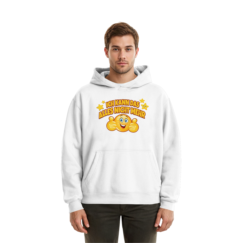 Ich kann das alles nicht mehr! - Fluffy Boxcut Hoodie