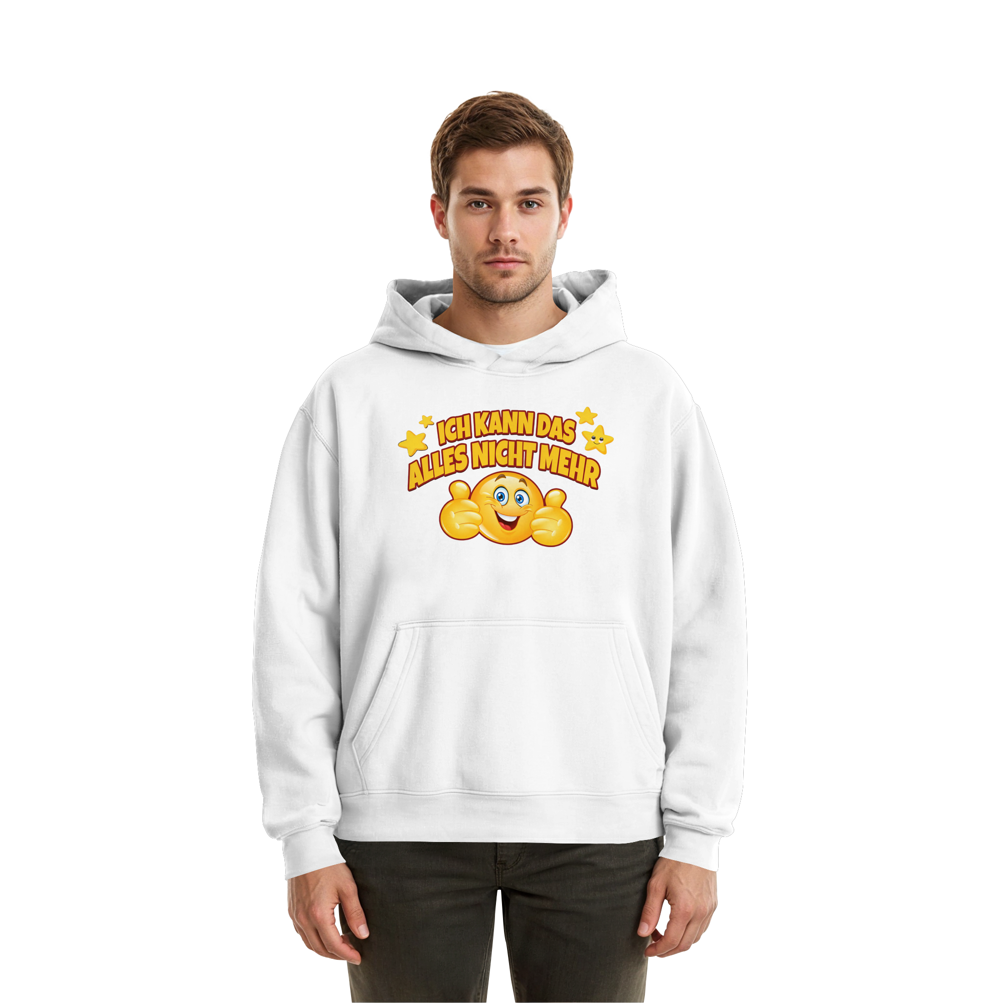 Ich kann das alles nicht mehr! - Fluffy Boxcut Hoodie