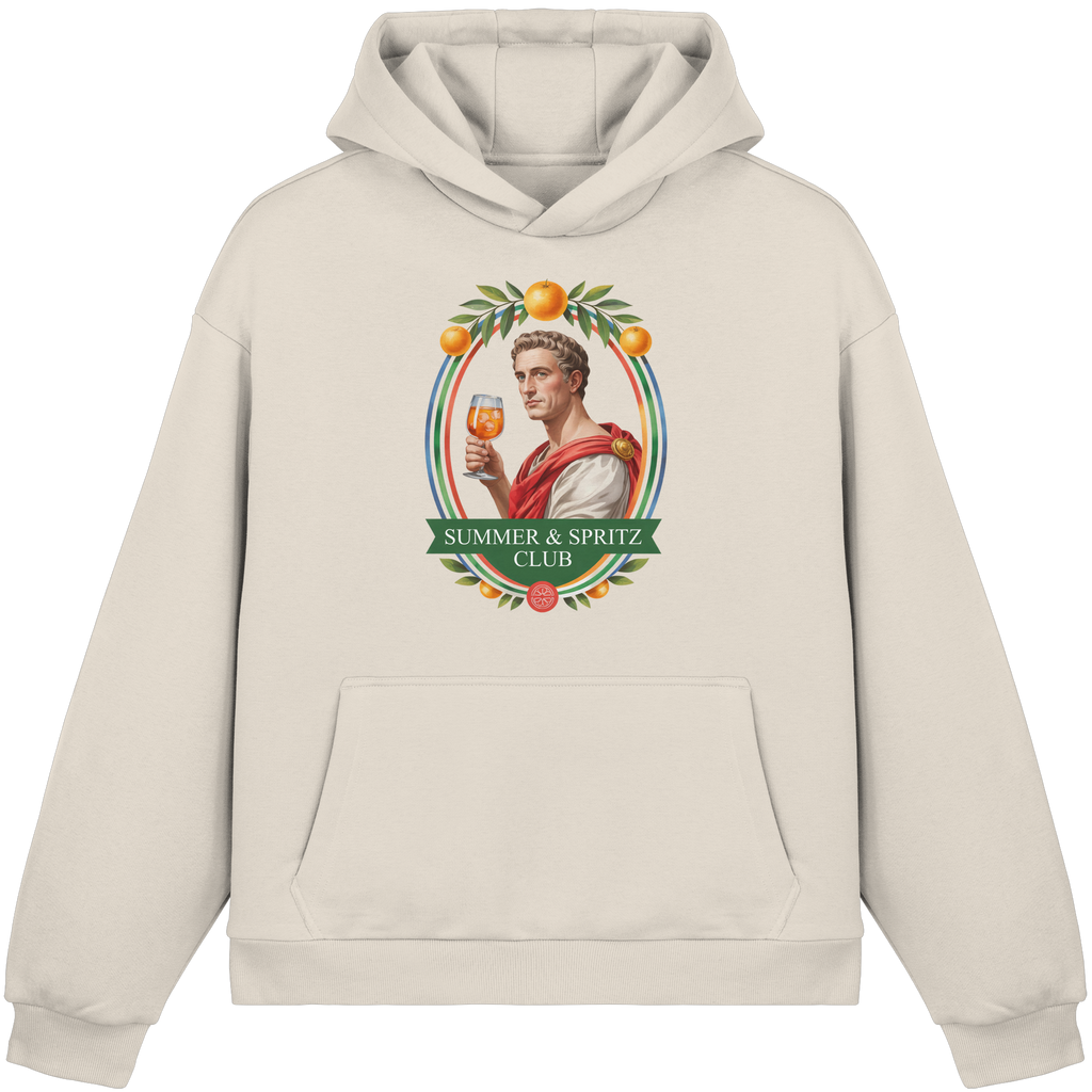 Summer Spritz - Fluffy Boxcut Hoodie