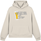 Der Will Nur Bier - Fluffy Boxcut Hoodie
