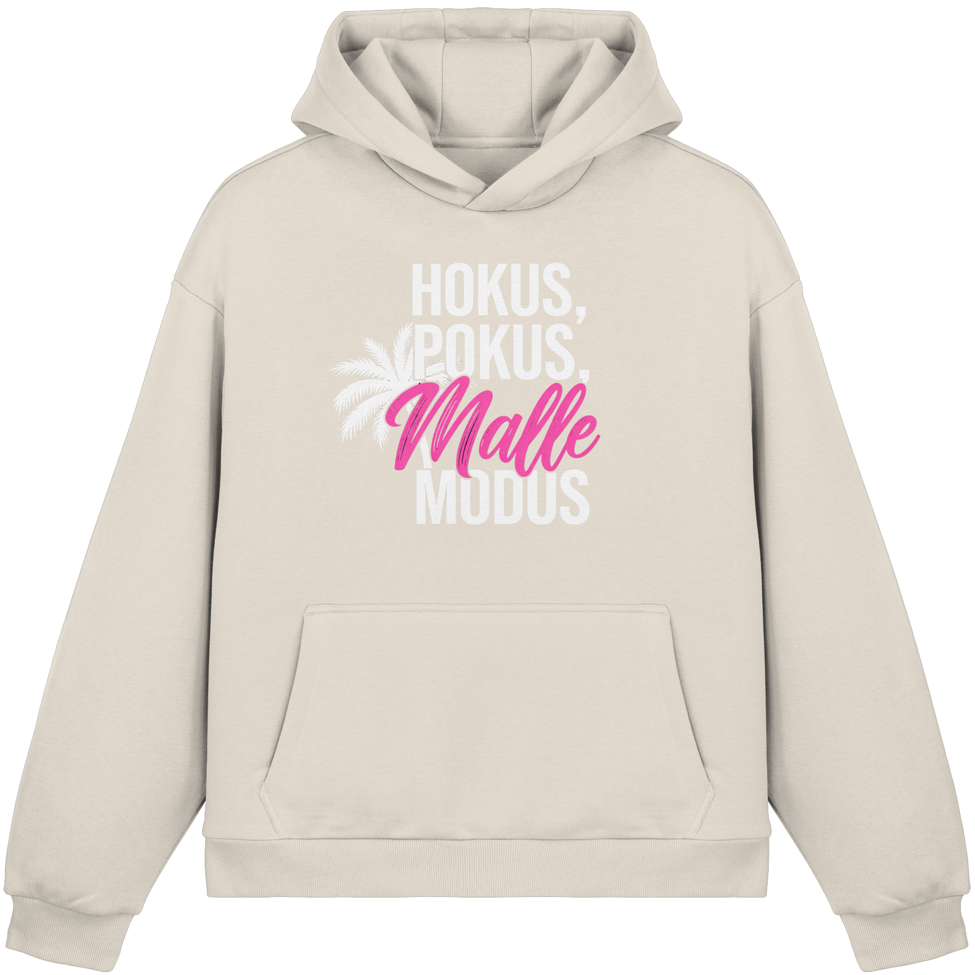 Malle Modus - Fluffy Boxcut Hoodie