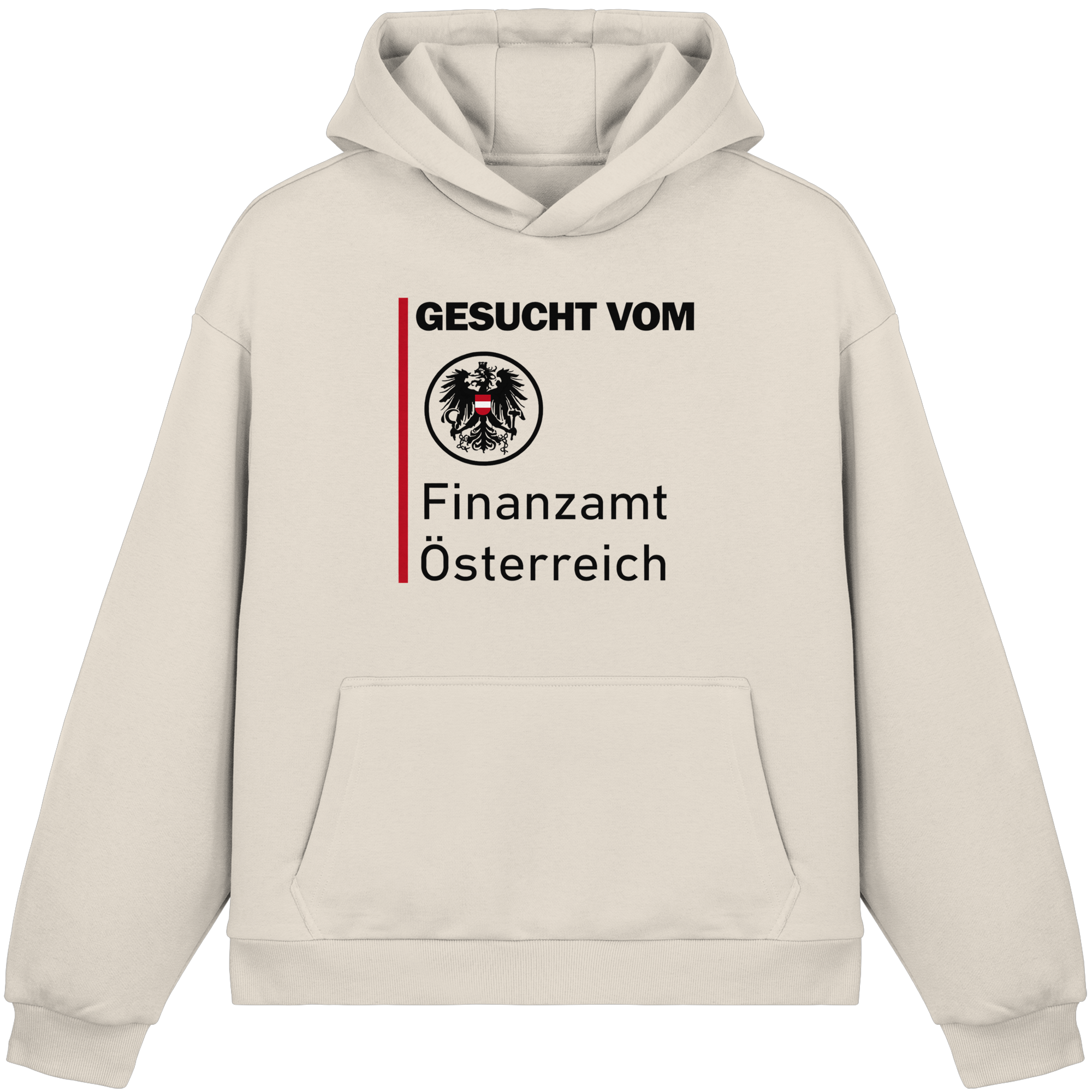 Finanzamt Österreich - Fluffy Boxcut Hoodie