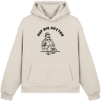 Auf die Huetten! - Dark - Fluffy Boxcut Hoodie