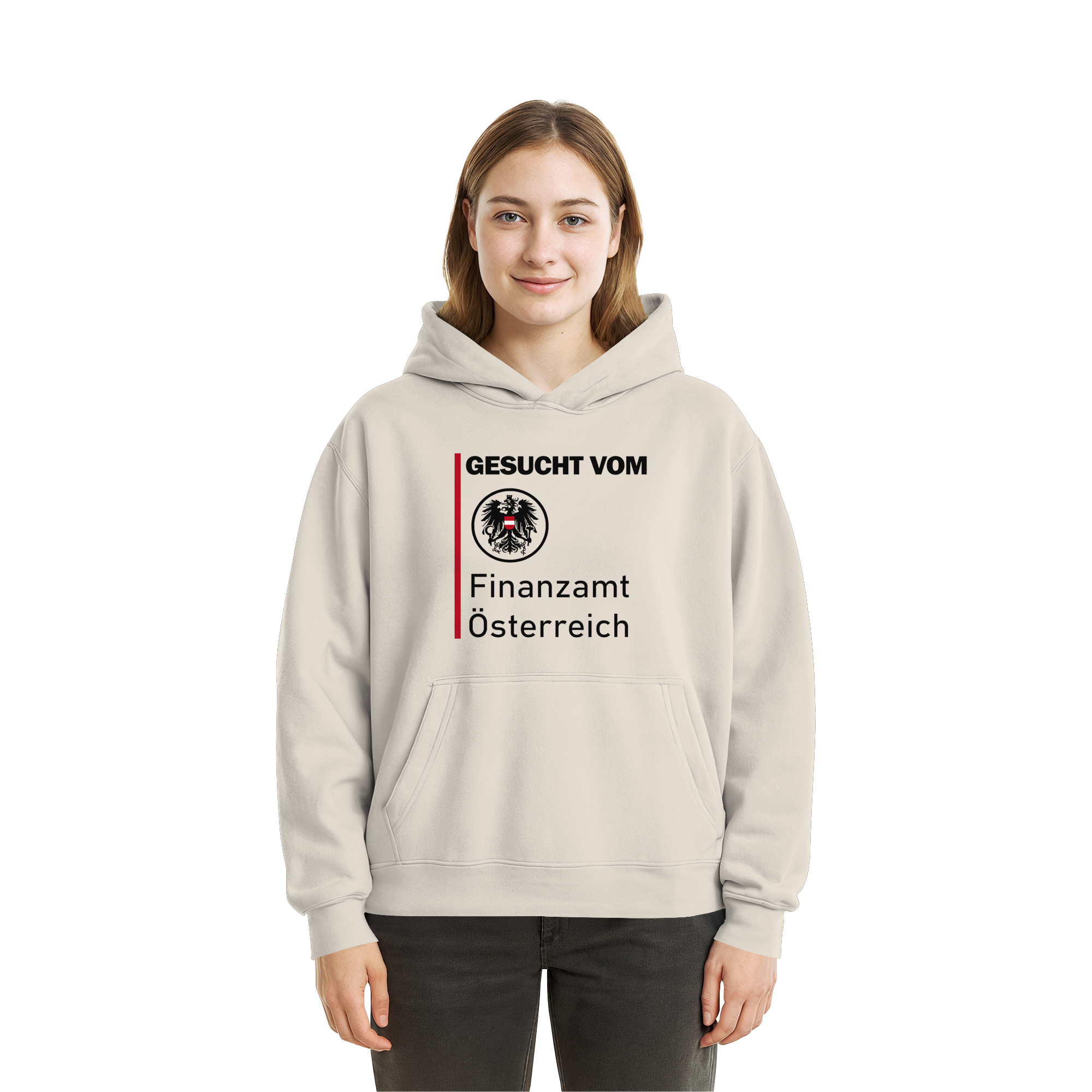 Finanzamt Österreich - Fluffy Boxcut Hoodie