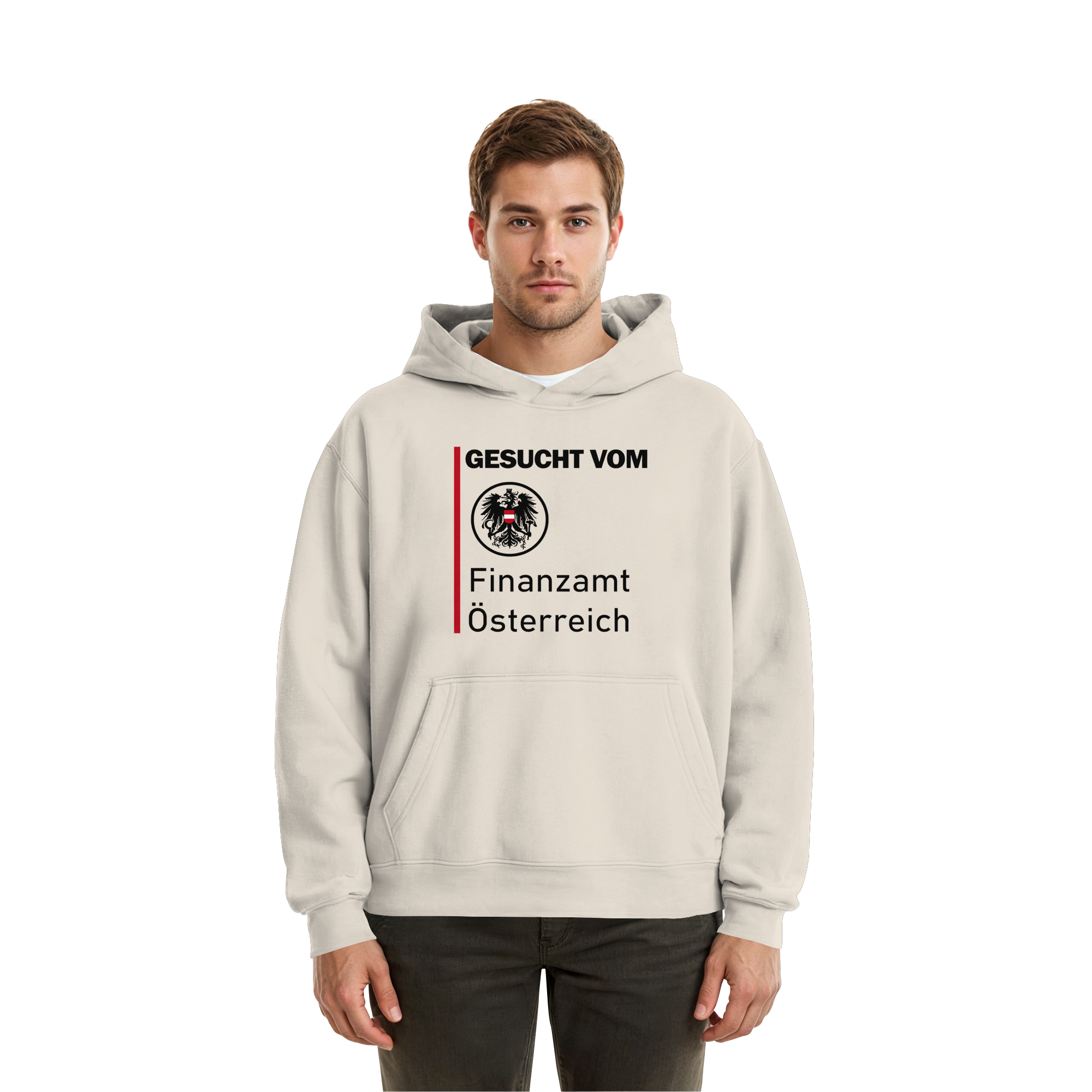 Finanzamt Österreich - Fluffy Boxcut Hoodie