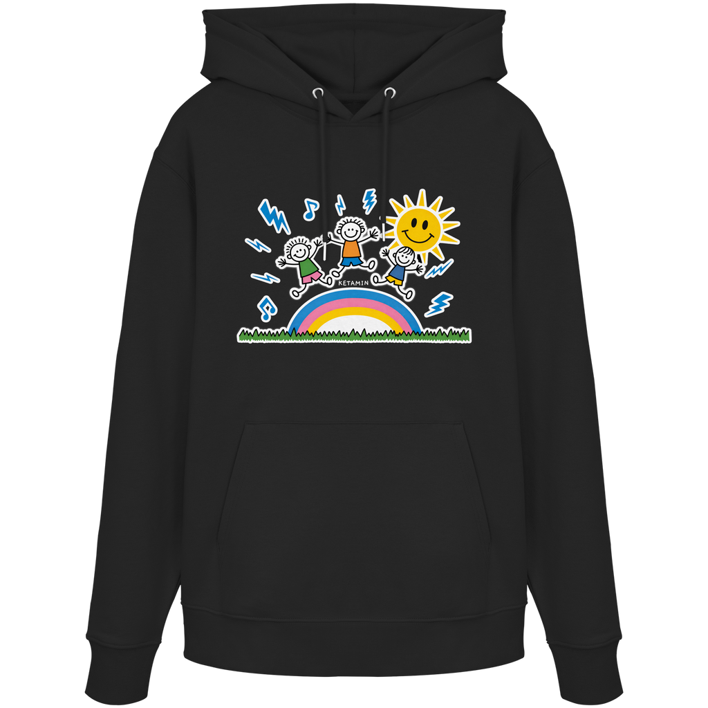 Keta - White - Organic Hoodie