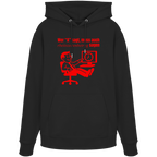 A-Rbeitszeitenbetrug - Red - Organic Hoodie