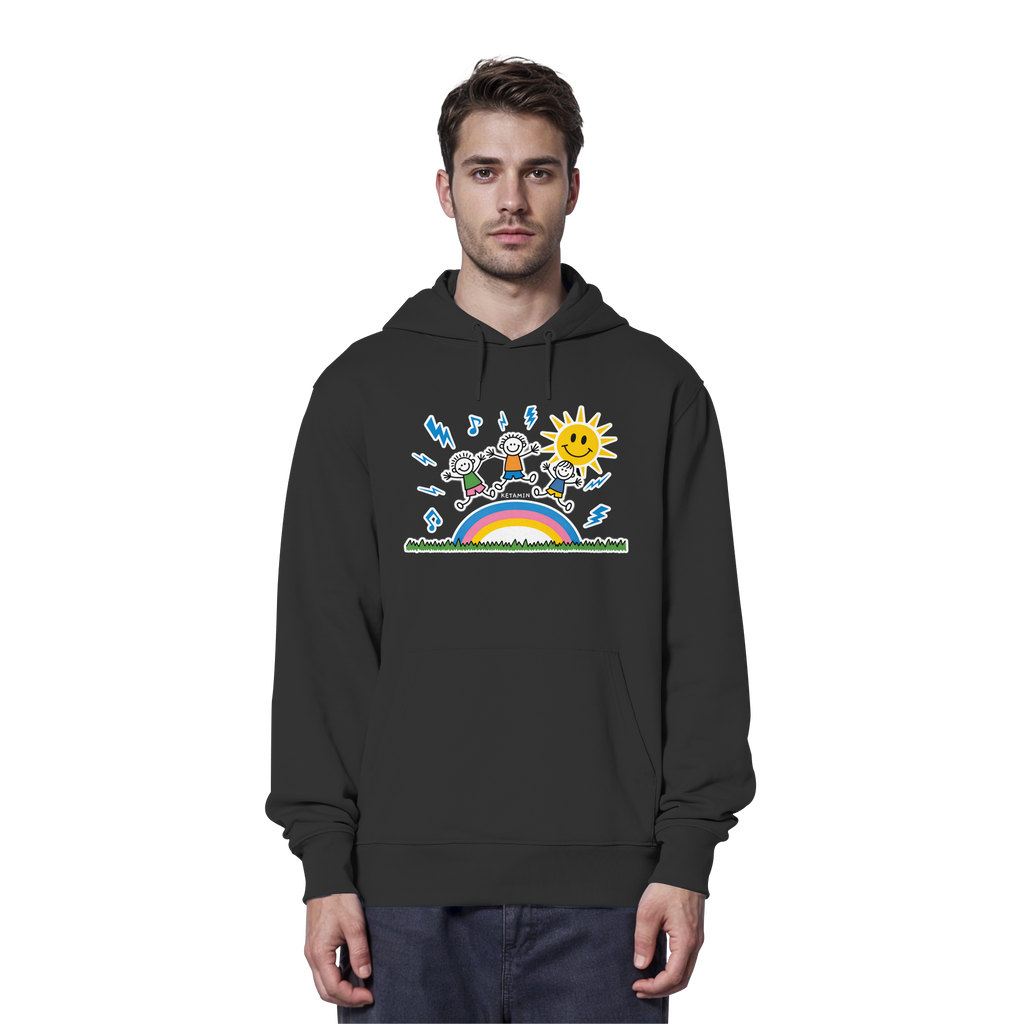 Keta - White - Organic Hoodie