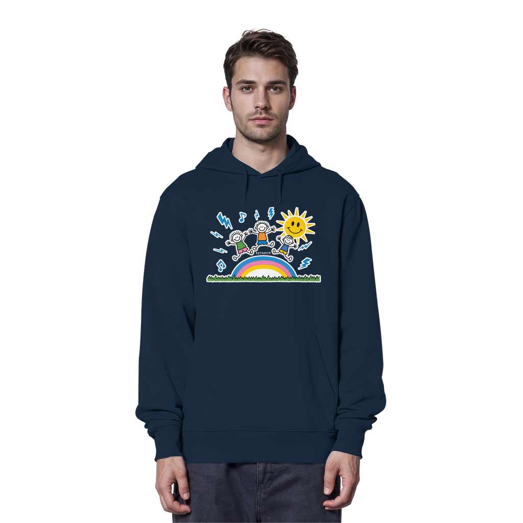 Keta - White - Organic Hoodie