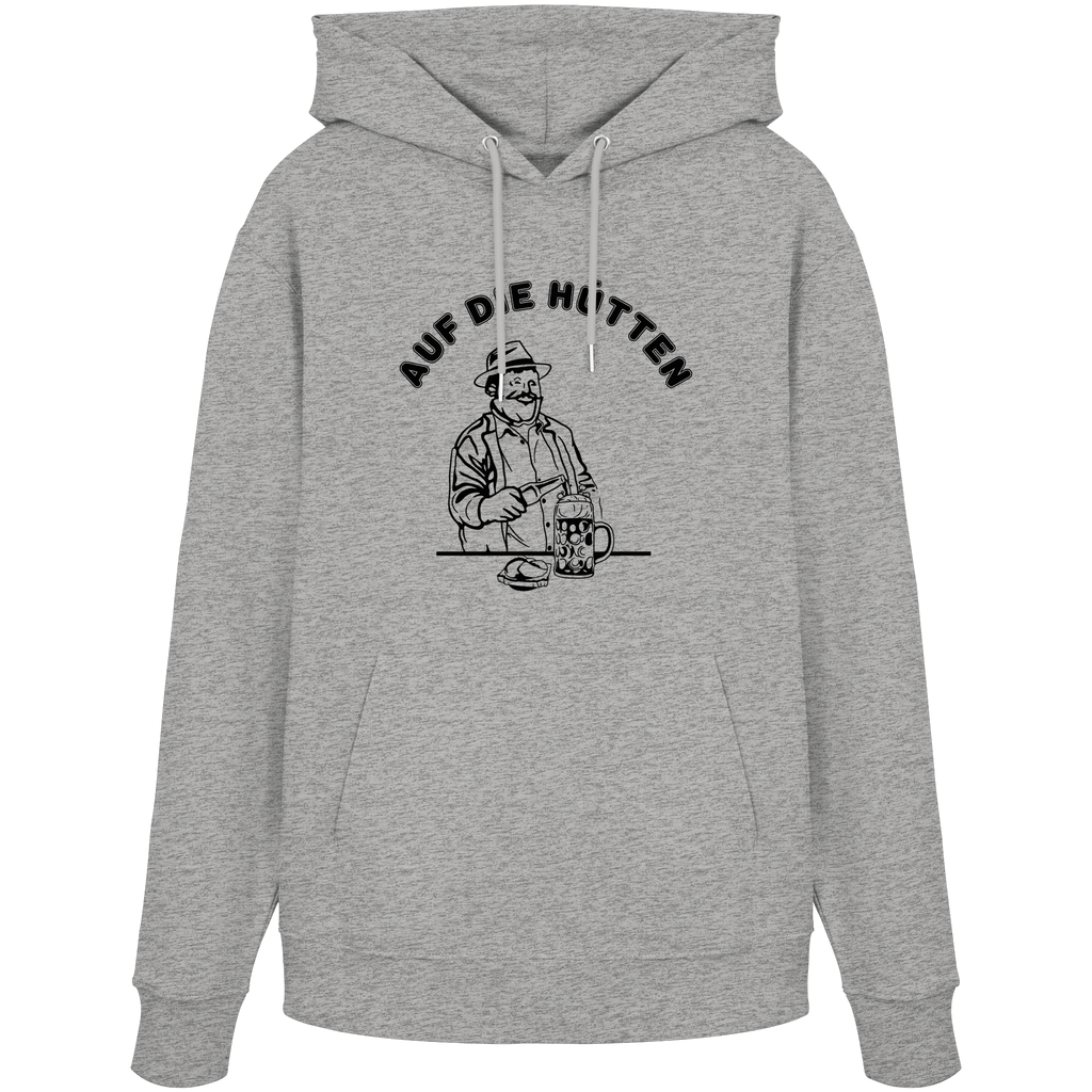 Auf die Huetten! - Organic Hoodie