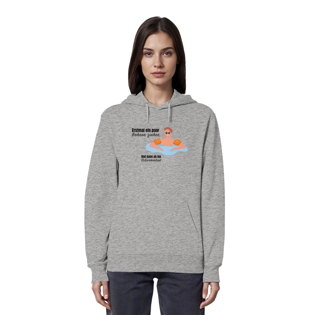 Bahnen Ziehen - Organic Hoodie