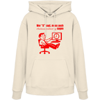 A-Rbeitszeitenbetrug - Red - Organic Hoodie