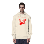 A-Rbeitszeitenbetrug - Red - Organic Hoodie