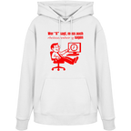 A-Rbeitszeitenbetrug - Red - Organic Hoodie