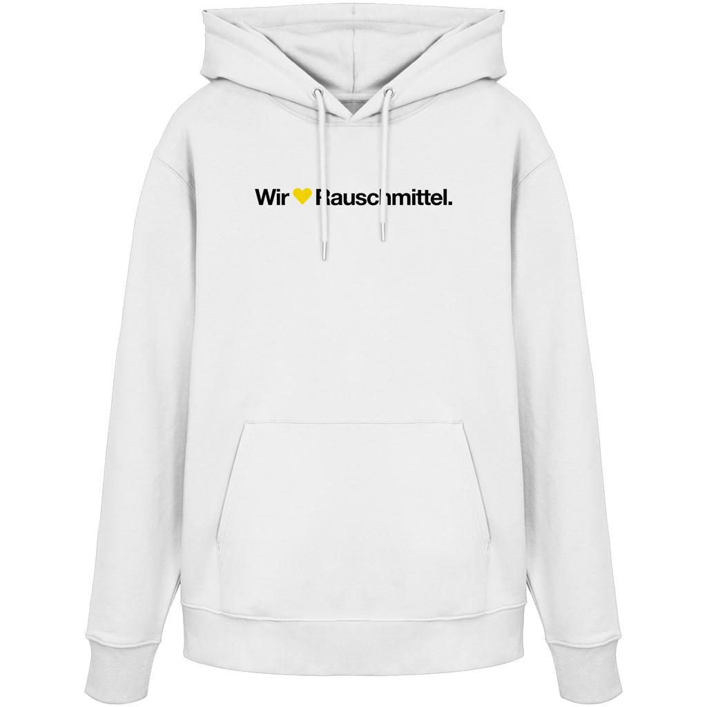Wir Lieben Rauschmittel - Light - Organic Hoodie