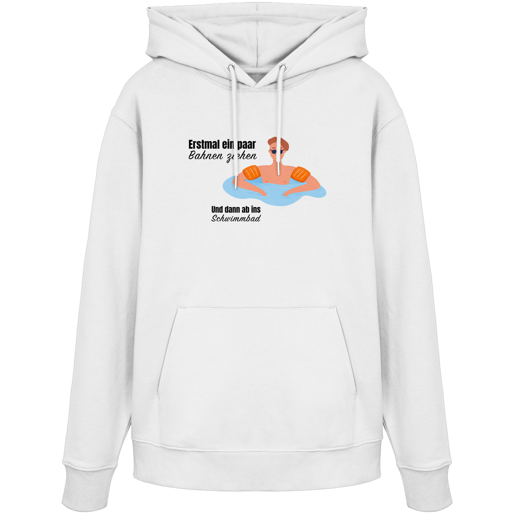 Bahnen Ziehen - Organic Hoodie