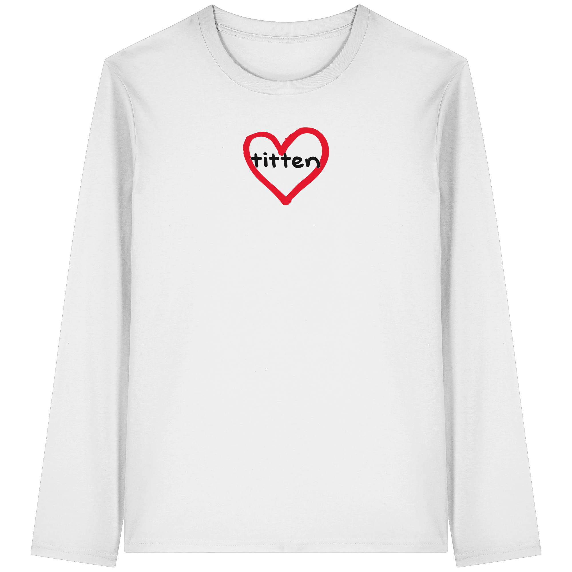 Titten - Organic Longsleeve T-Shirt