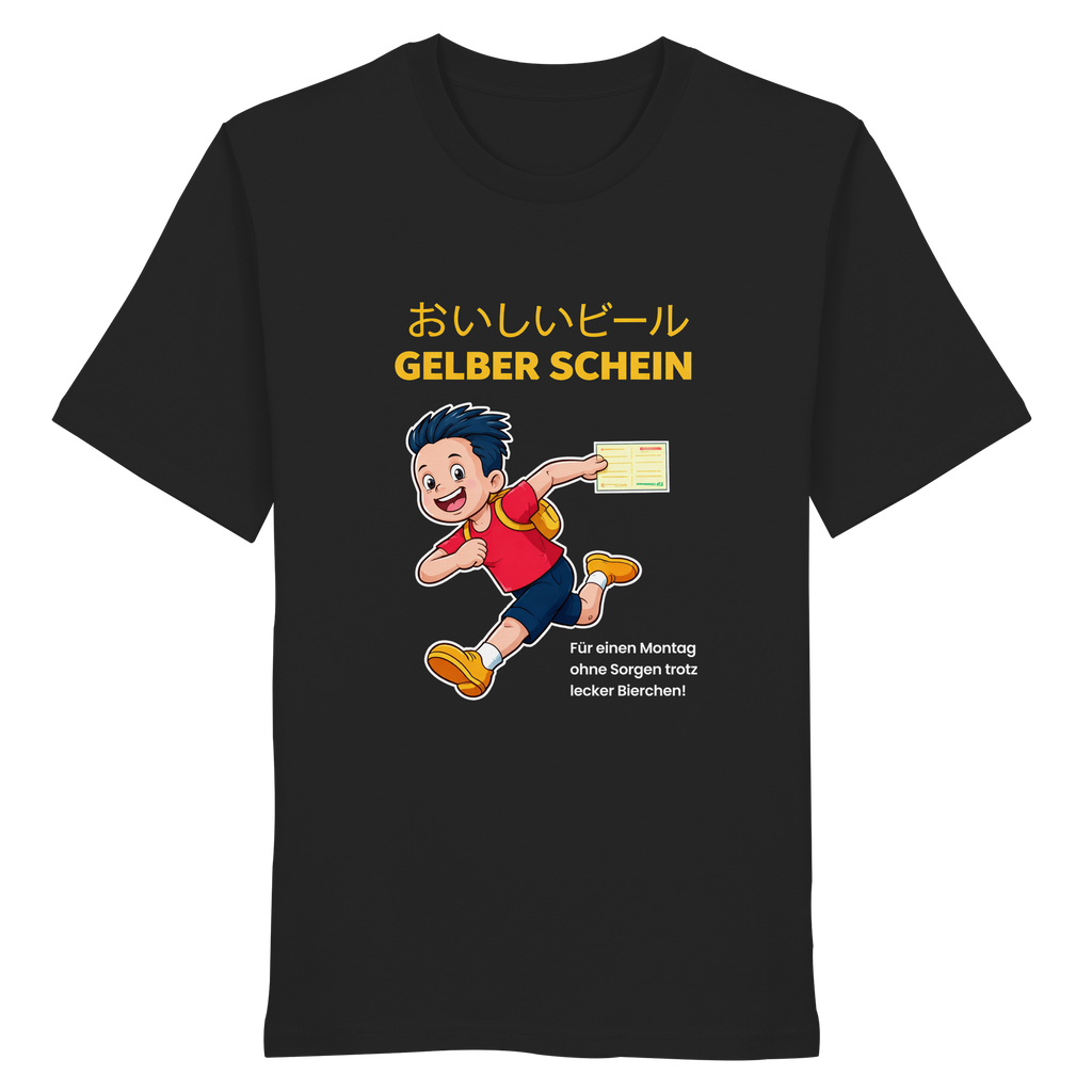 Gelber Schein! - Organic Shirt