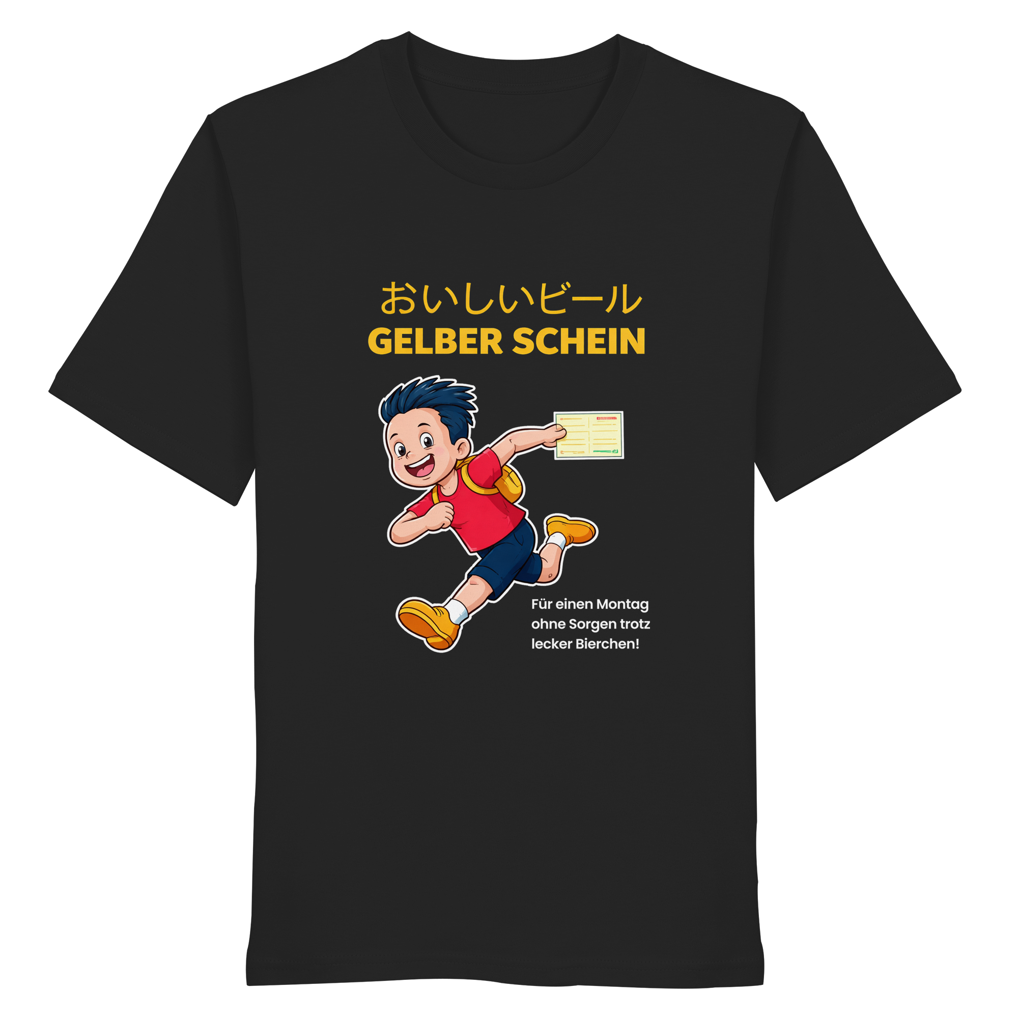 Gelber Schein! - Organic Shirt