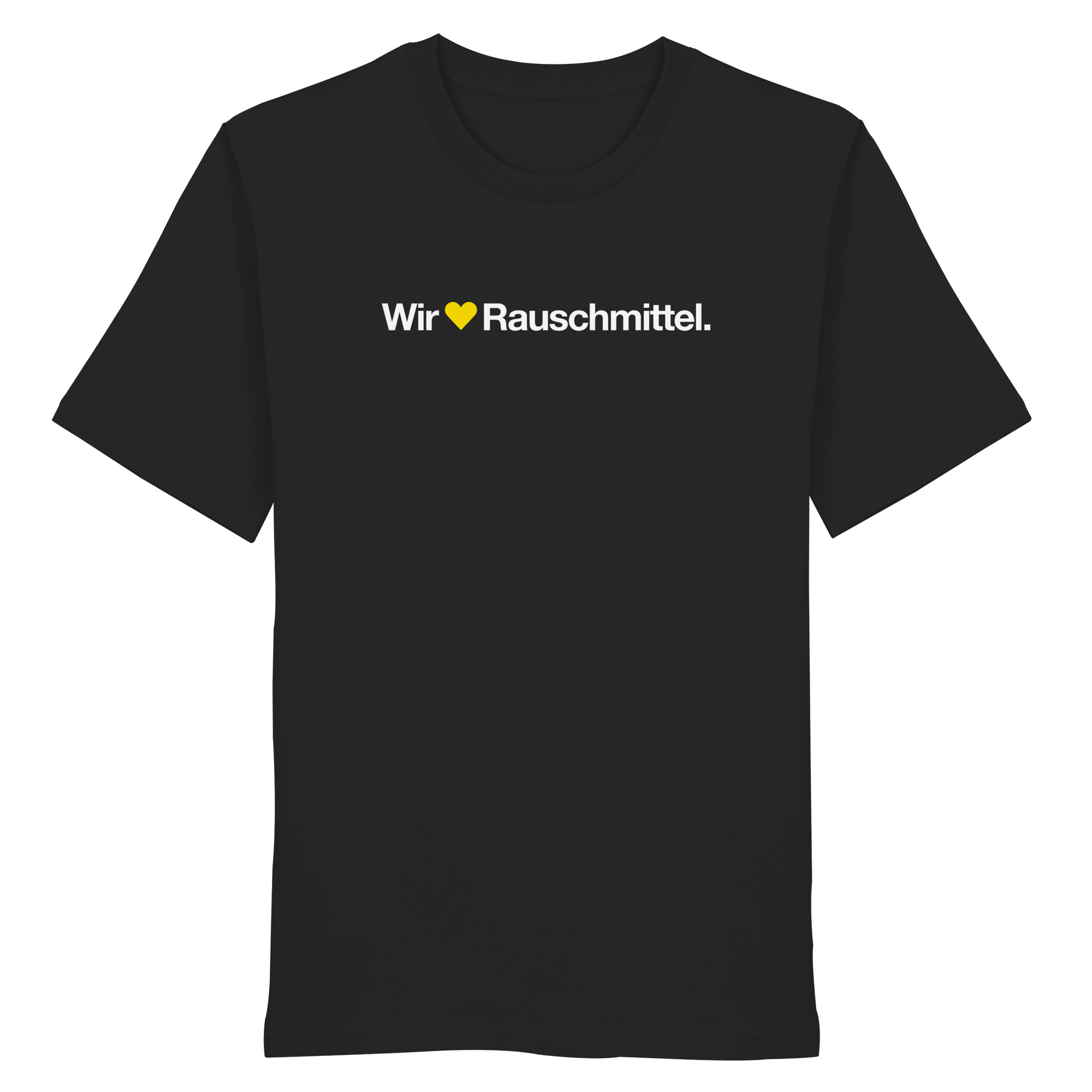 Wir Lieben Rauschmittel - Dark - Organic Shirt