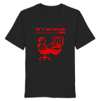 A-Rbeitszeitenbetrug - Red - Organic Shirt