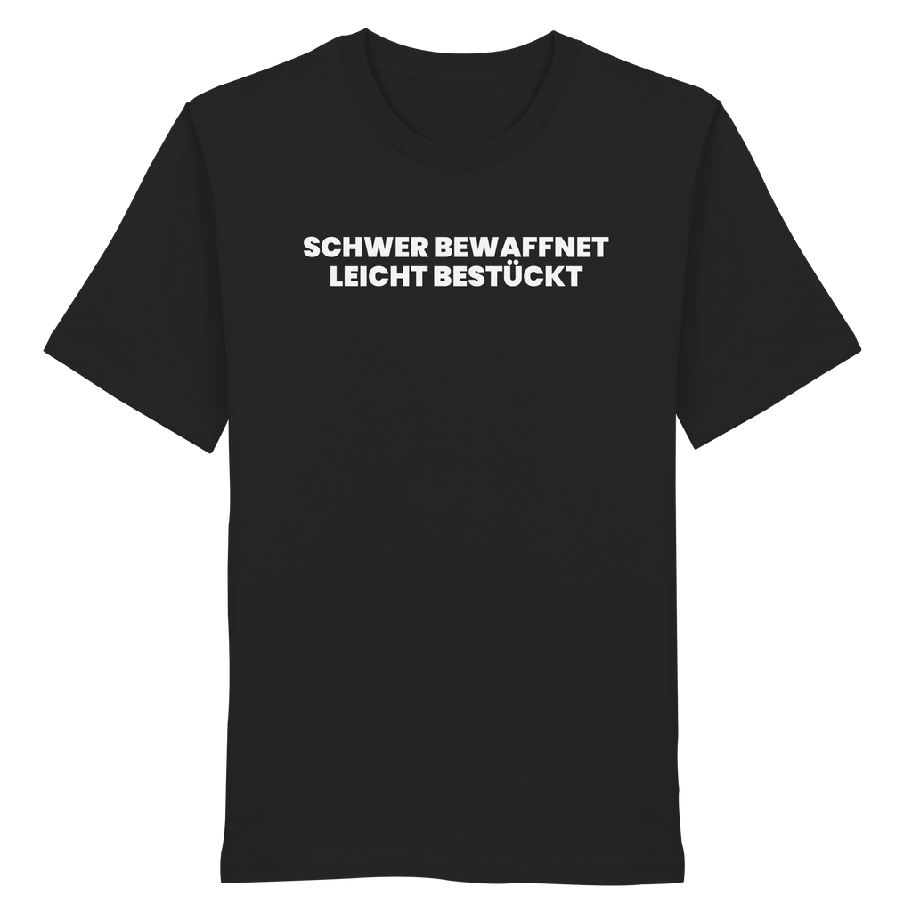 Schwer Bewaffnet Weiss - Organic Shirt