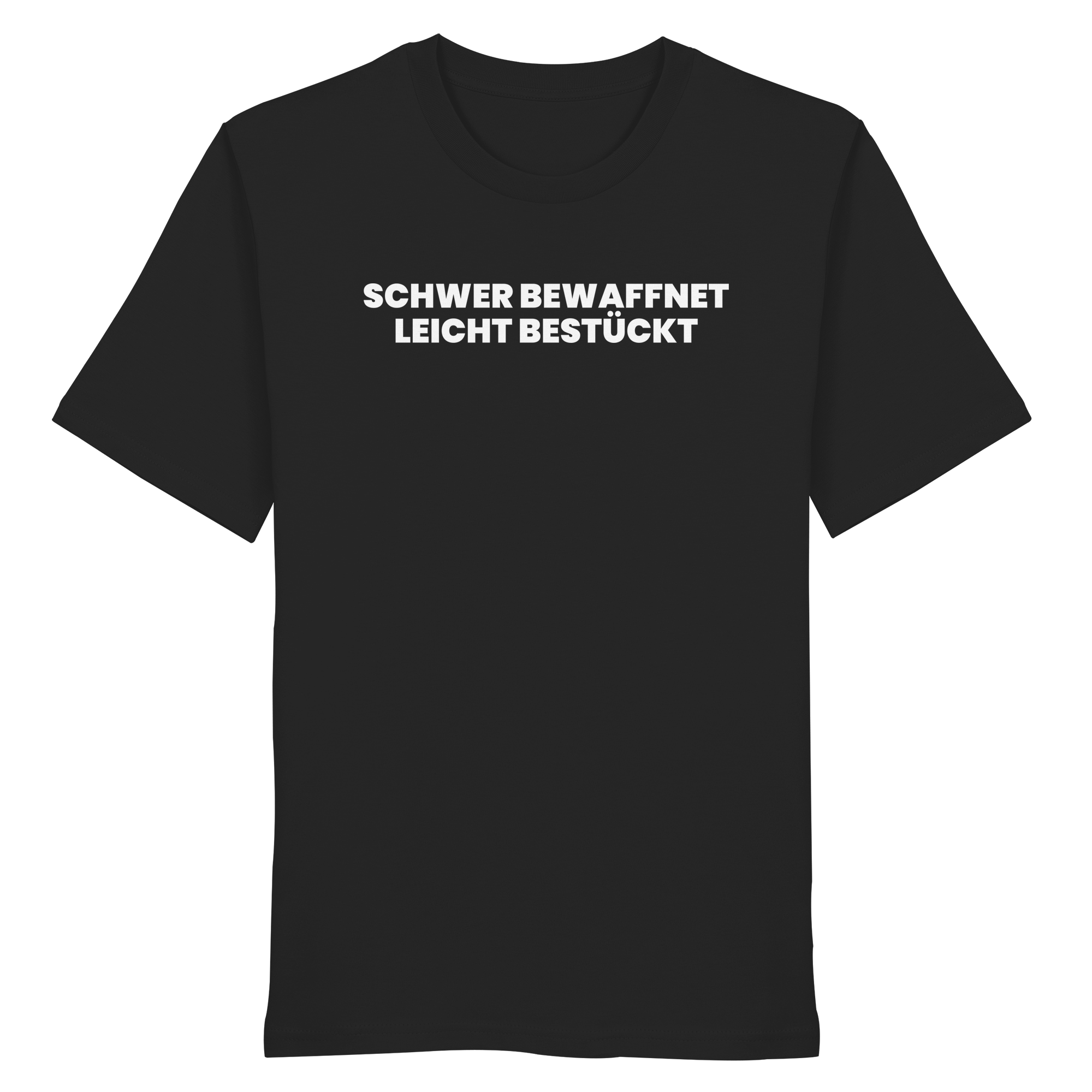 Schwer Bewaffnet Weiss - Organic Shirt