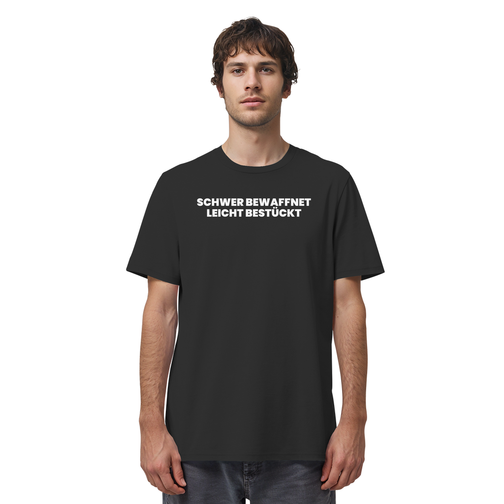 Schwer Bewaffnet Weiss - Organic Shirt