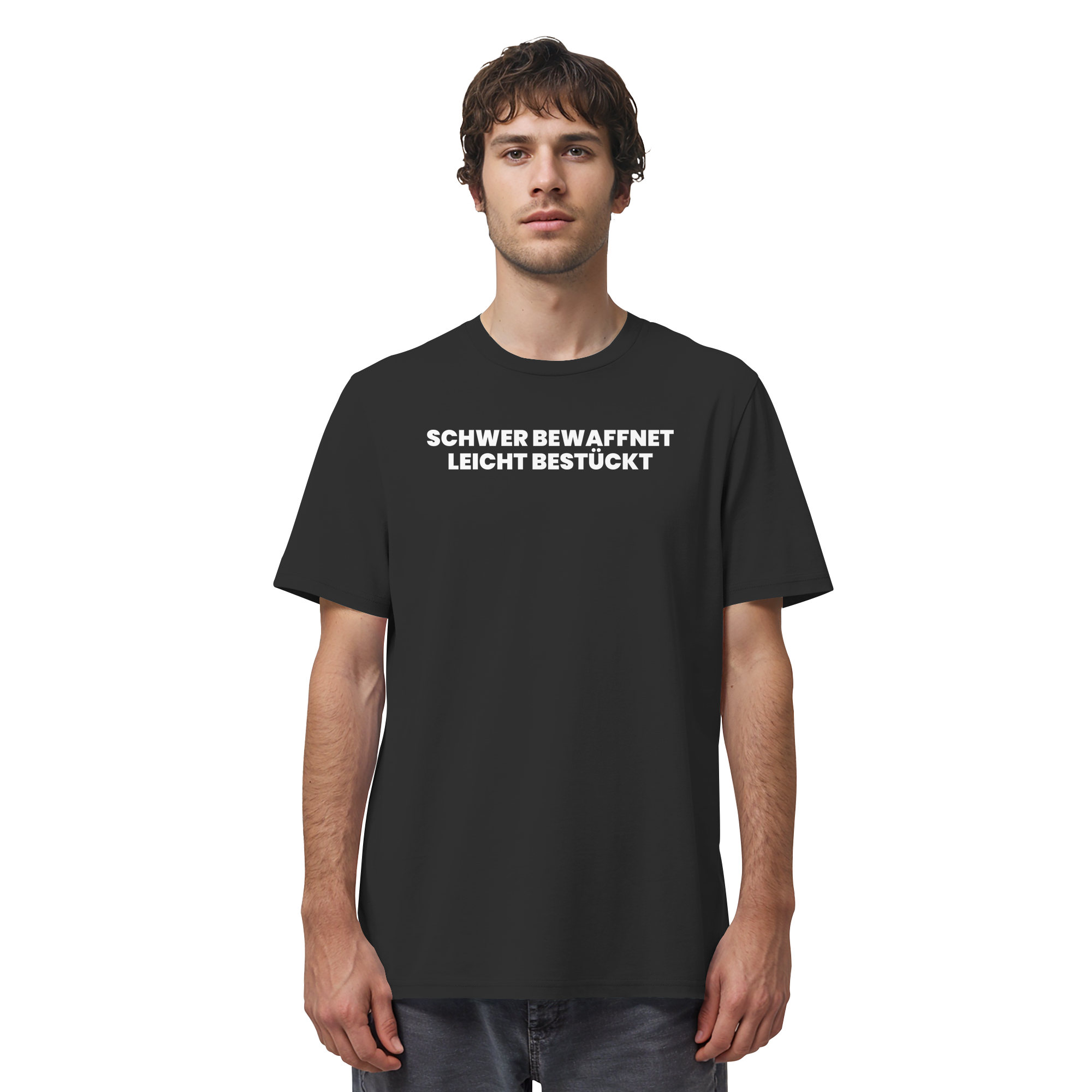 Schwer Bewaffnet Weiss - Organic Shirt