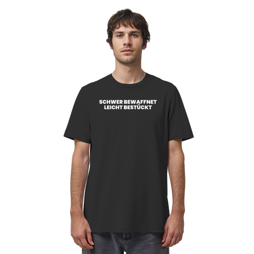 Schwer Bewaffnet Weiss - Organic Shirt