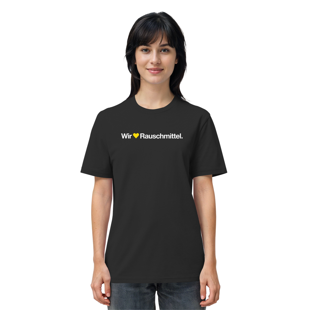 Wir Lieben Rauschmittel - Dark - Organic Shirt