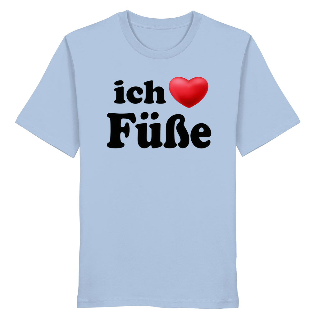 I Love Feet - Organic Shirt