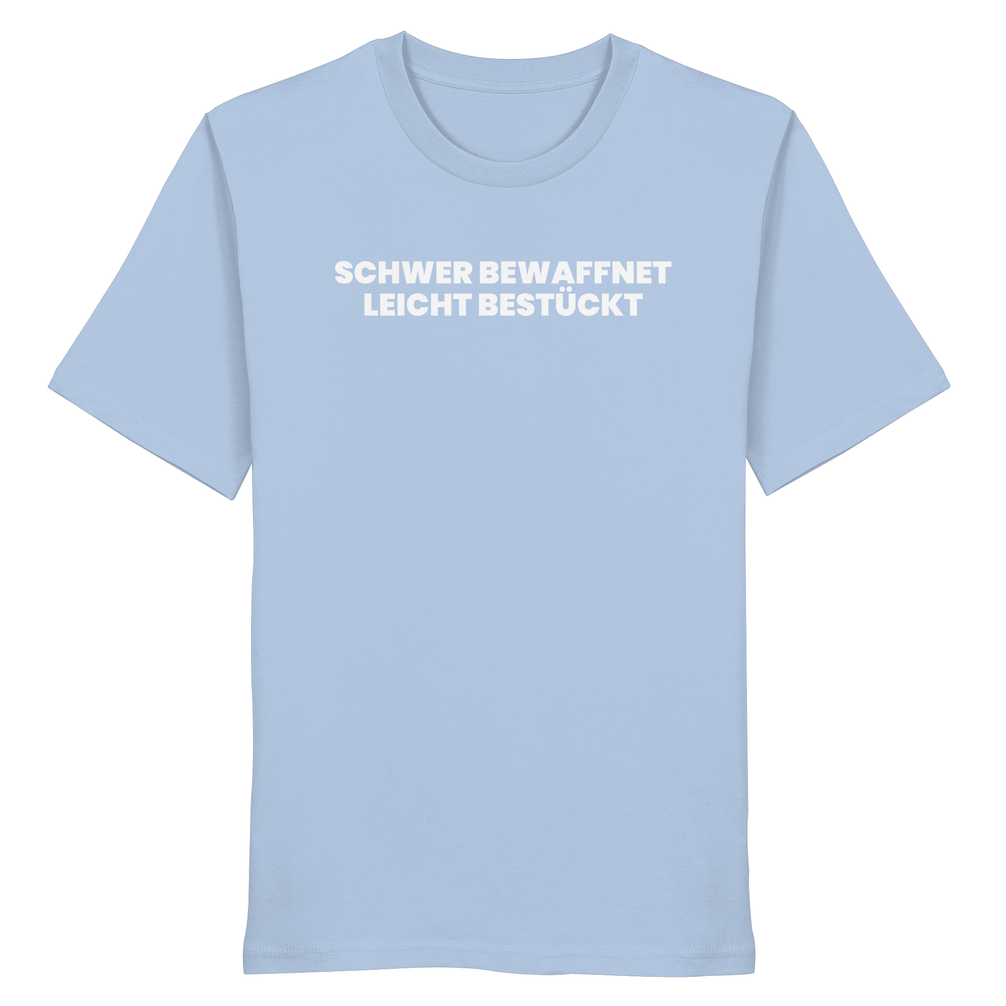 Schwer Bewaffnet Weiss - Organic Shirt
