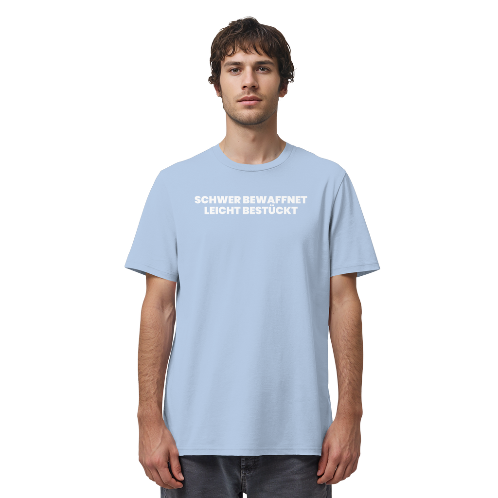 Schwer Bewaffnet Weiss - Organic Shirt