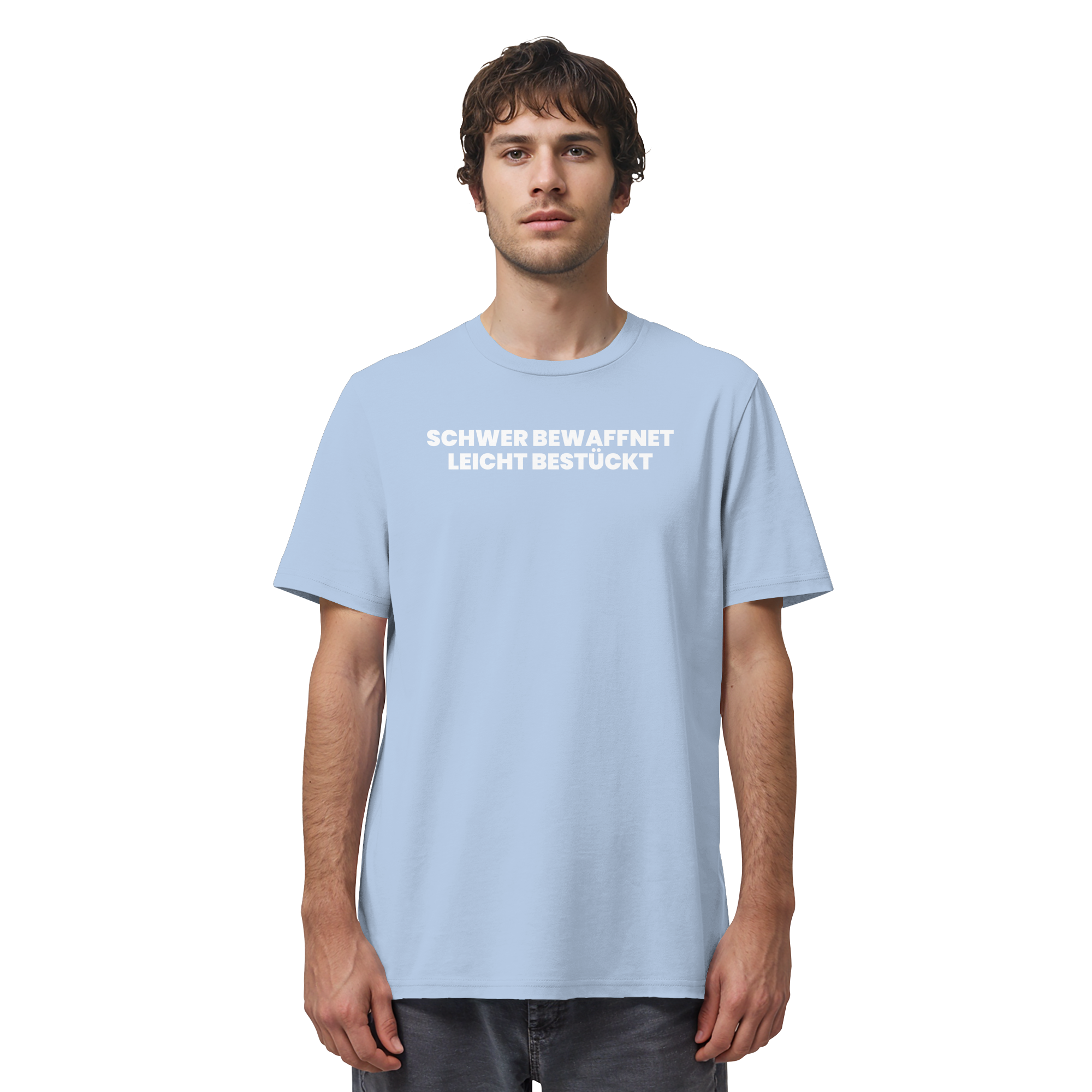 Schwer Bewaffnet Weiss - Organic Shirt