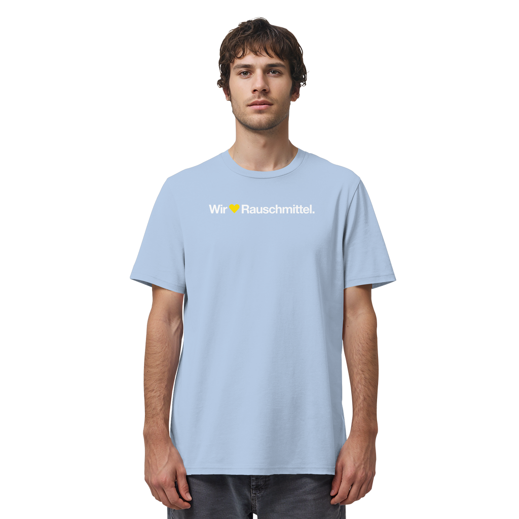 Wir Lieben Rauschmittel - Dark - Organic Shirt