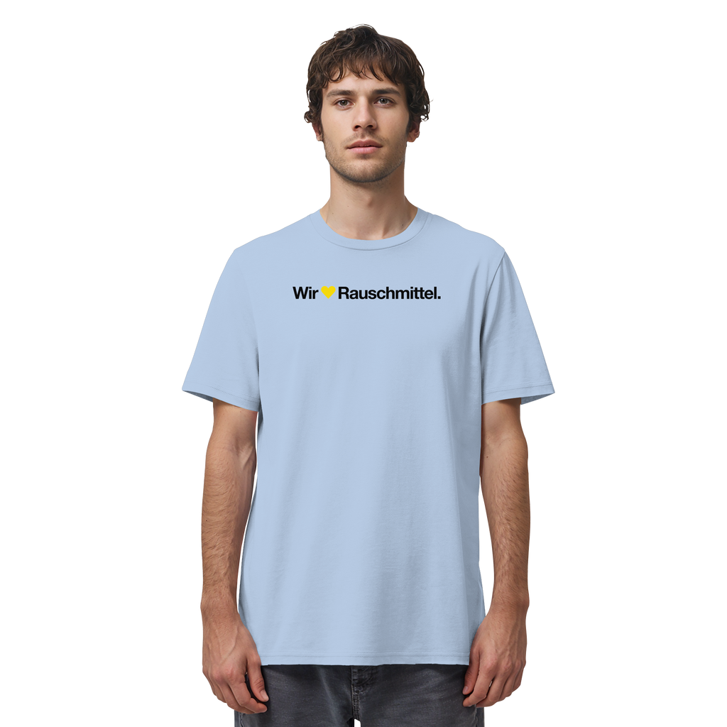 Wir Lieben Rauschmittel - Light - Organic Shirt