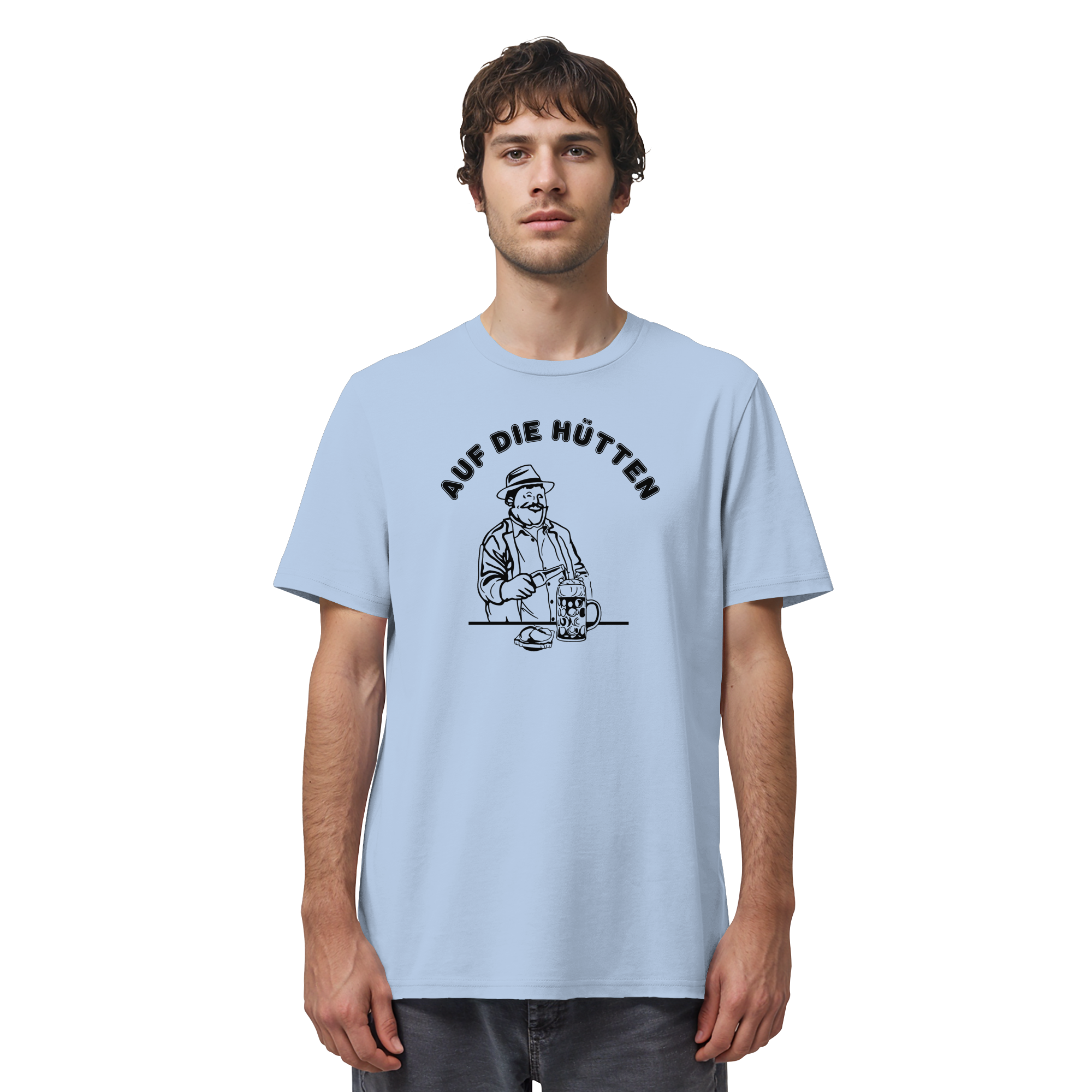 Auf die Huetten! - Organic Shirt