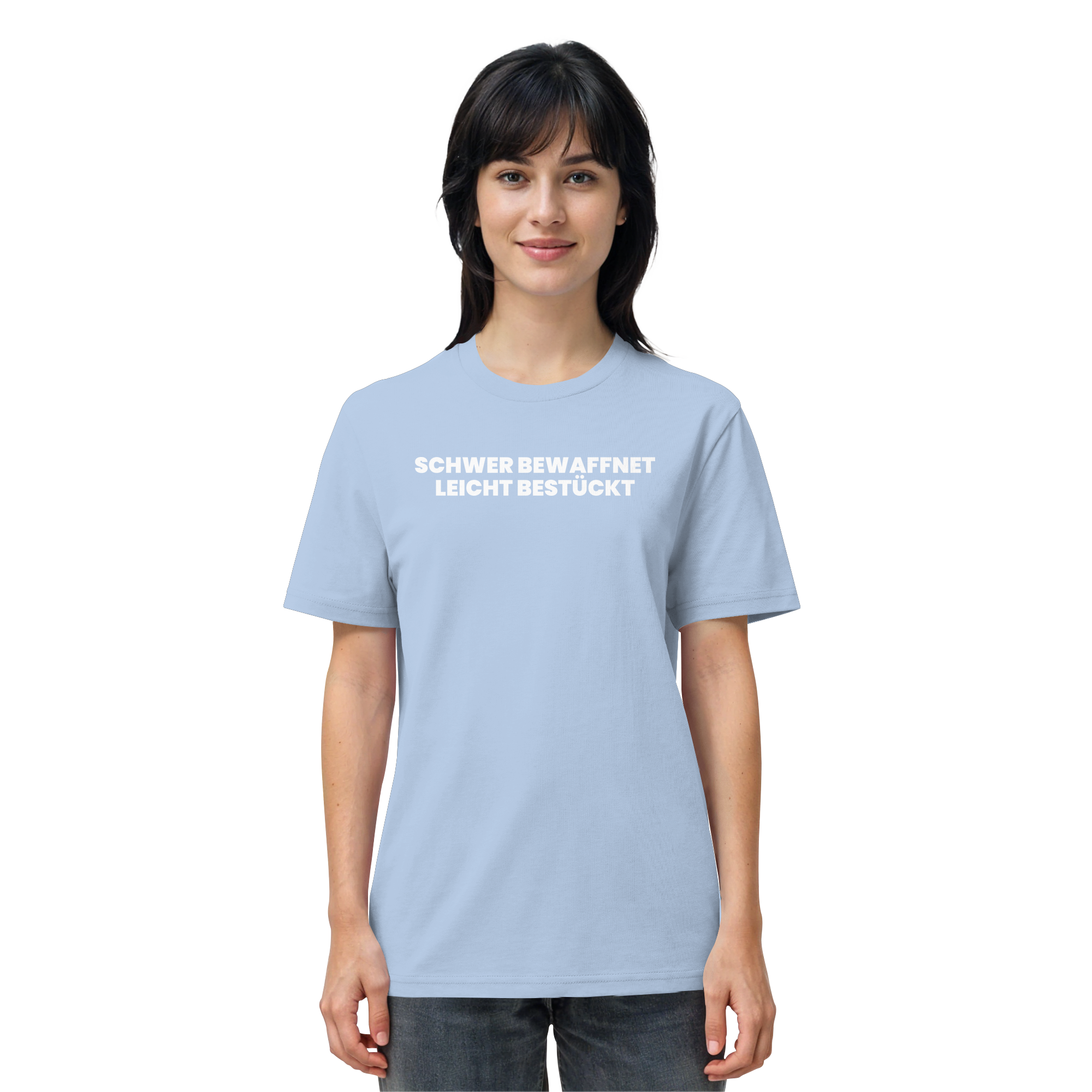 Schwer Bewaffnet Weiss - Organic Shirt