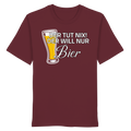 Der Will Nur Bier - Organic Shirt