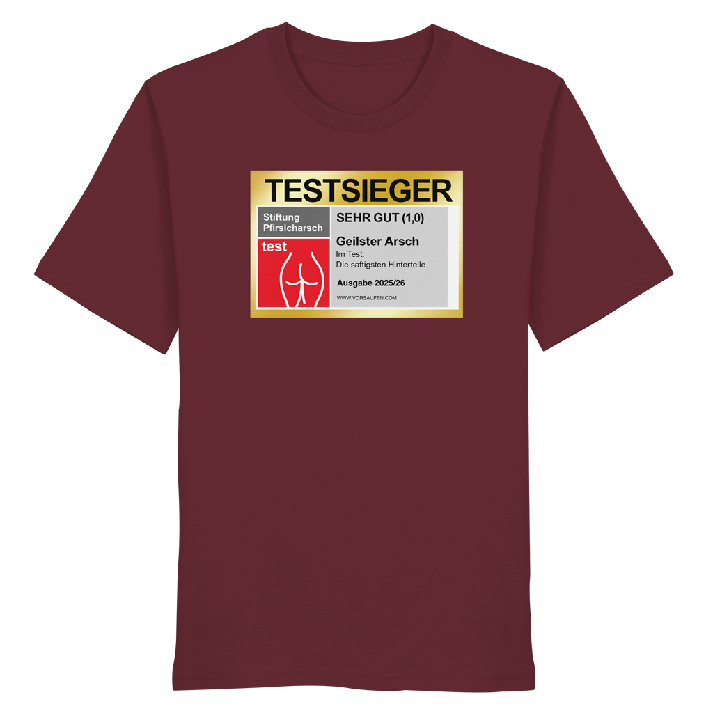 Stiftung Pfirsicharsch - Organic Shirt