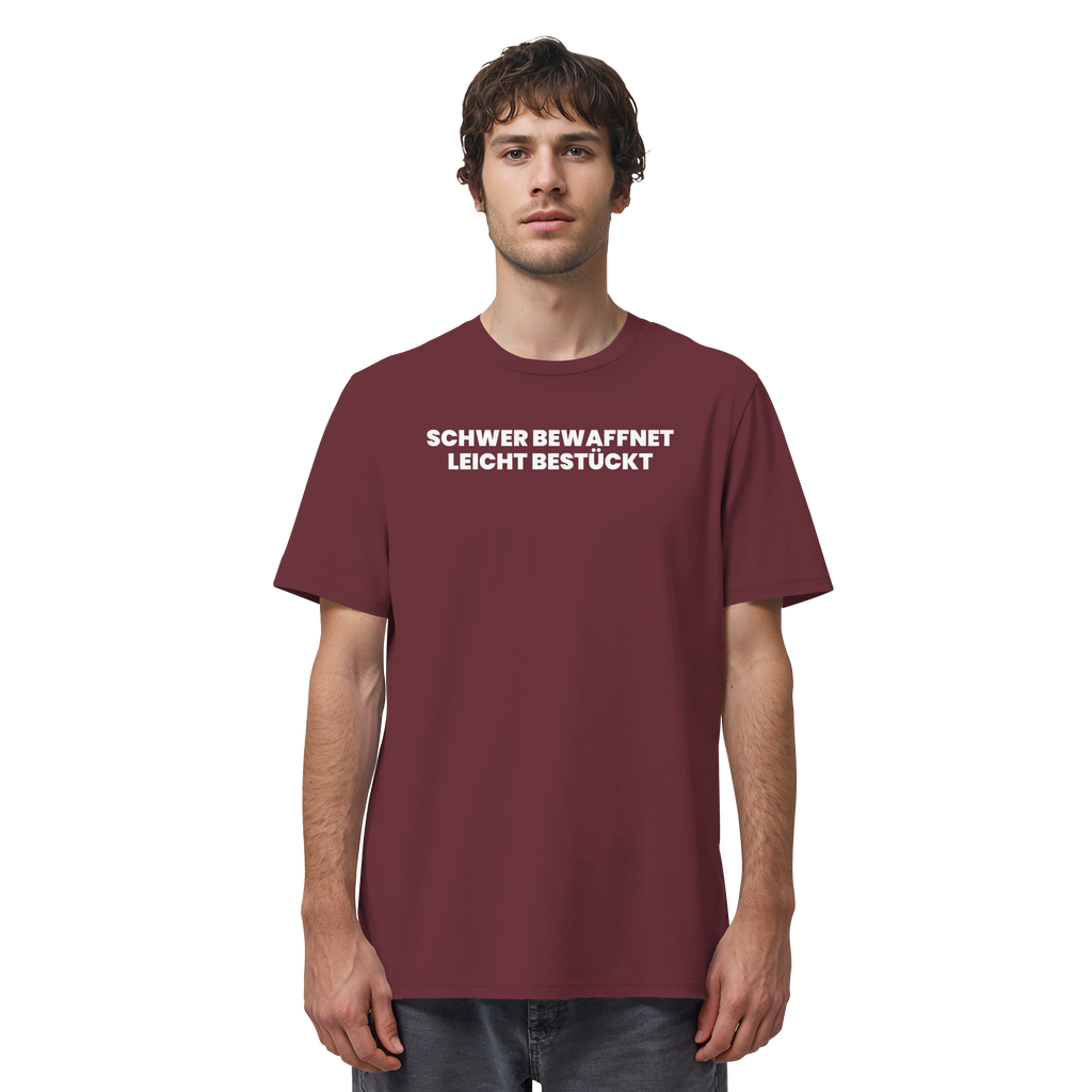 Schwer Bewaffnet Weiss - Organic Shirt