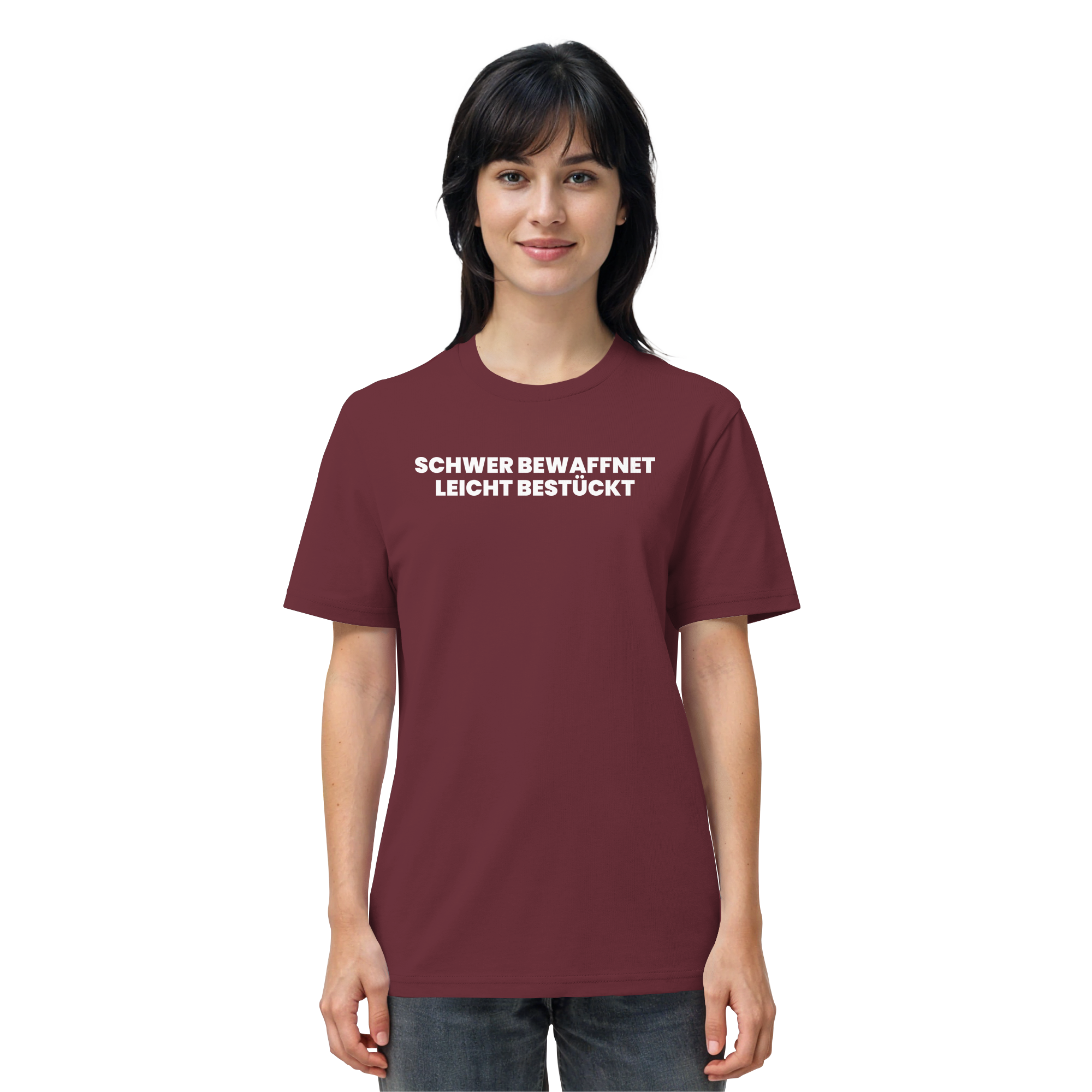 Schwer Bewaffnet Weiss - Organic Shirt