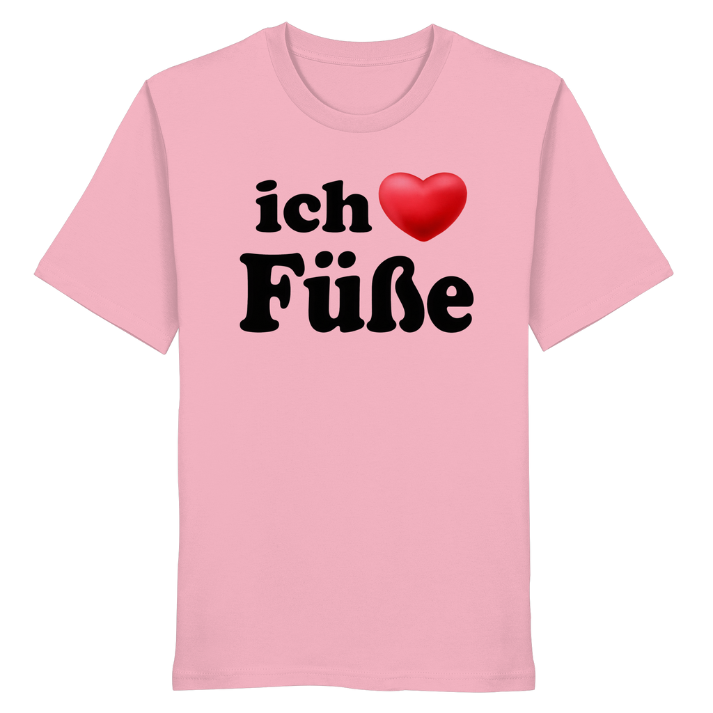 I Love Feet - Organic Shirt