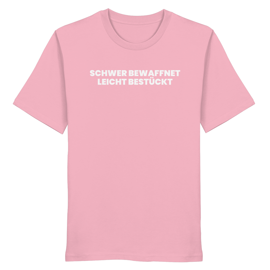 Schwer Bewaffnet Weiss - Organic Shirt