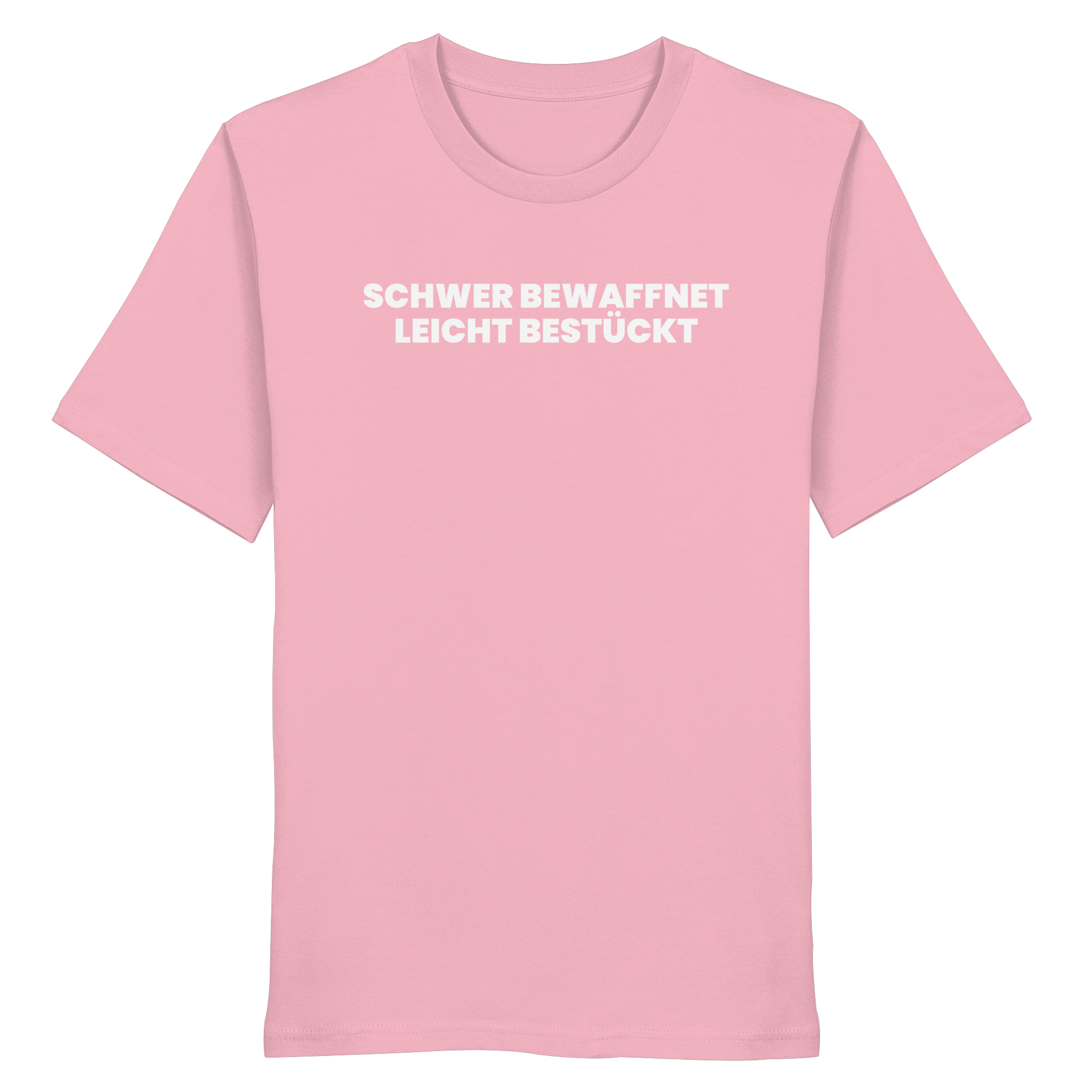 Schwer Bewaffnet Weiss - Organic Shirt