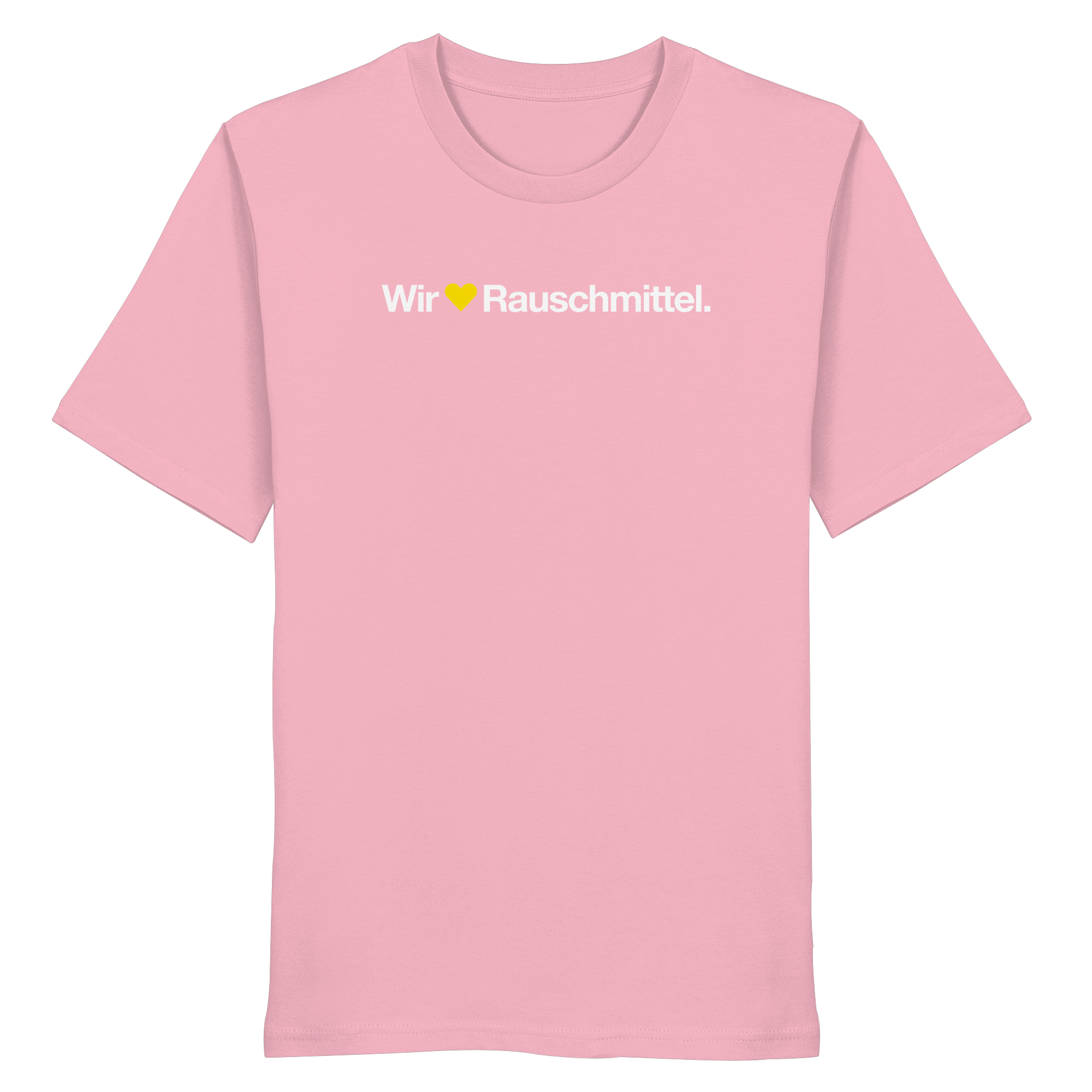 Wir Lieben Rauschmittel - Dark - Organic Shirt