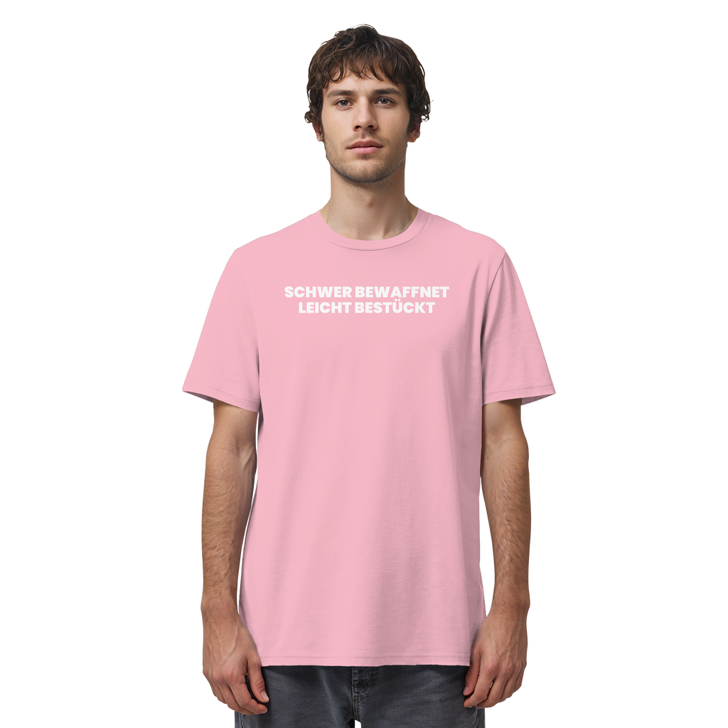 Schwer Bewaffnet Weiss - Organic Shirt