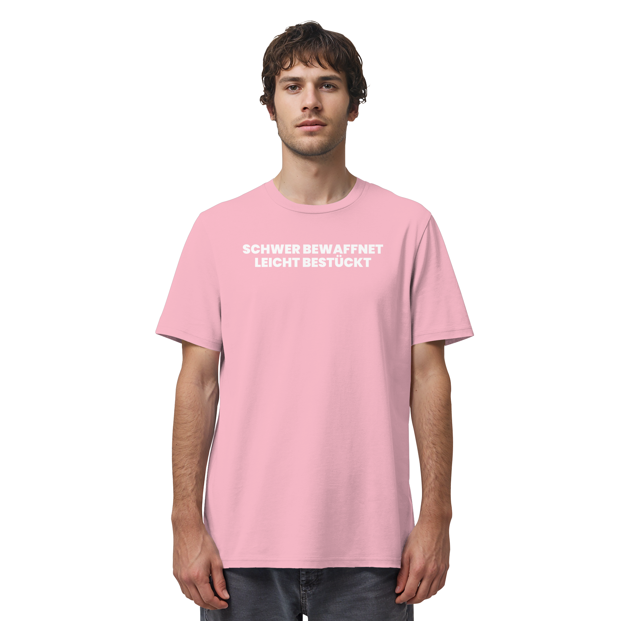 Schwer Bewaffnet Weiss - Organic Shirt